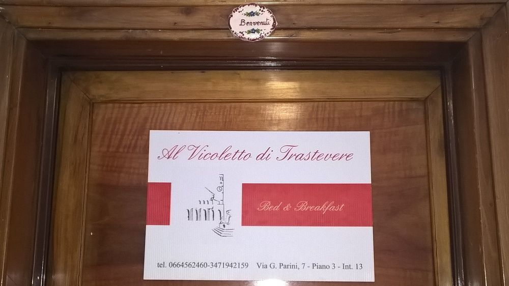 Al Vicoletto Di Trastevere * Rome